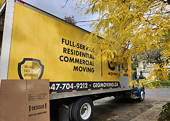 Newmarket moving company GIG Moving & Lumping Inc.