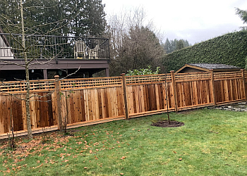 Delta fencing contractor Global cedar fence image 1