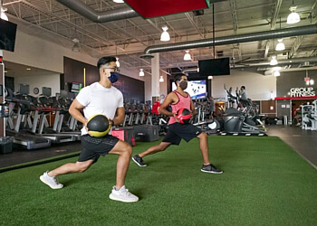 Airdrie gym GoodLife Fitness Airdrie Towerlane Centre