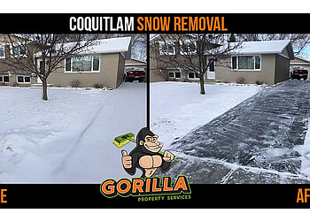 Burlington snow removal Gorilla Property Services