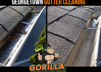 Halton Hills window cleaner Gorilla Property Services