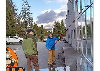 Red Deer window cleaner Gorilla Property Services