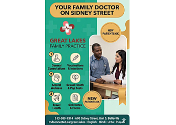 Belleville urgent care clinic Great Lakes Family Practice & Walk-In Clinic