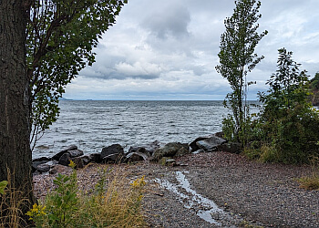 Sault Ste Marie hiking trail Gros Cap Bluffs