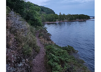Sault Ste Marie hiking trail Gros Cap Bluffs