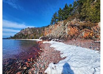 Sault Ste Marie hiking trail Gros Cap Bluffs Park image 1