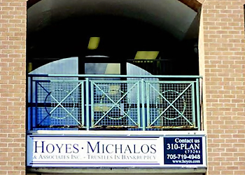 Barrie licensed insolvency trustee HOYES, MICHALOS & ASSOCIATES INC. BARRIE