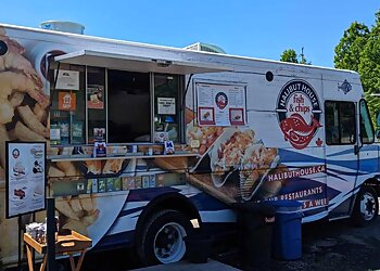 Huntsville food truck Halibut House Fish and Chips Truck