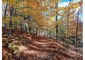 Whitby hiking trail Heber Down Conservation Area