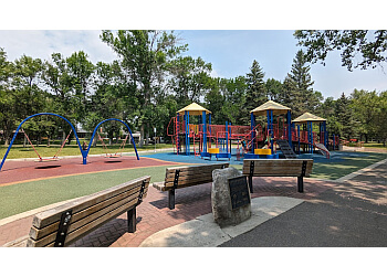 Lethbridge public park Henderson Lake Park