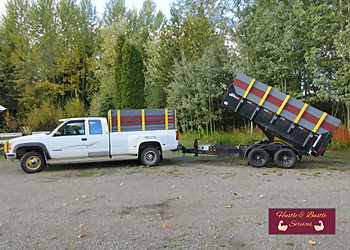 Prince George junk removal Hustle & Bustle Services 