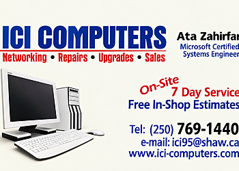 ICI Computers - Kelowna, BC Computer Repair - Professional Highlights
