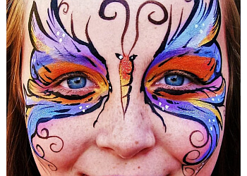 Chilliwack face painting Imagine That Art Works