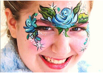 Chilliwack face painting Imagine That Art Works