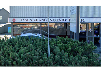 Nanaimo notary public Jason Zhang Notary Corporation