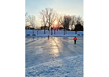 Montreal public park Parc La Fontaine