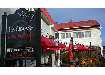Saguenay french cuisine La Grange aux Hiboux