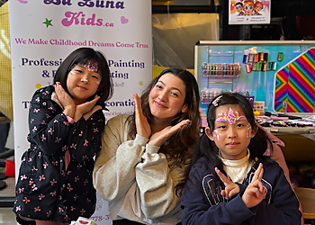 La Luna Kids - North Vancouver, BC Face Painting - Colorful Face Painting Design