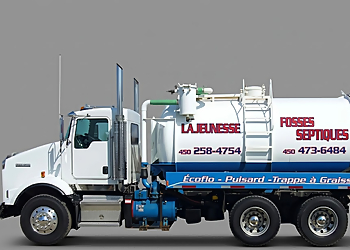 Lajeunesse Fosses Septiques inc. - Laval, QC Septic Tank Services - Service Vehicle Image