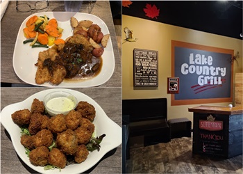 Orillia bbq restaurant Lake Country Grill
