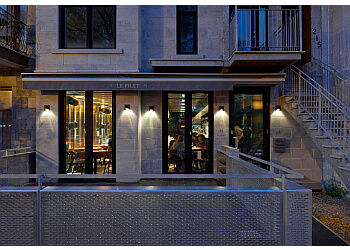Montreal seafood restaurant Le Filet