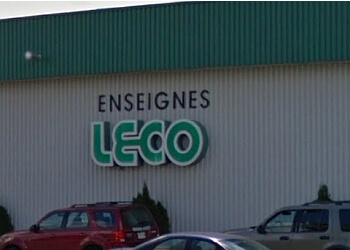 Drummondville sign company Leco Signs Ltd.