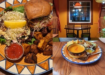 Moncton vegetarian restaurant Le menu du Calactus