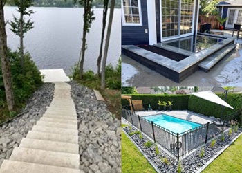 Shawinigan landscaping company Les Pavés Unis Du Sud