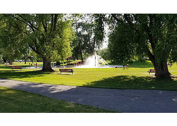 Prince George public park Lheidli T'enneh Memorial Park