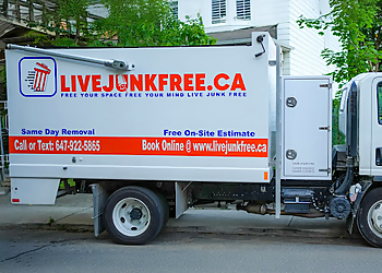 Richmond Hill junk removal Live Junk Free