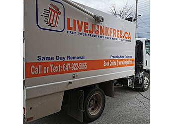 Toronto junk removal Live Junk Free