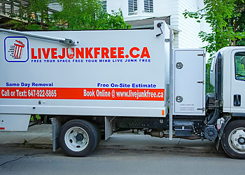 Stouffville junk removal Live Junk Free Stouffville