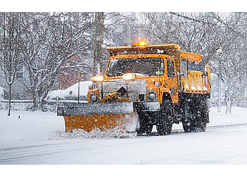 London Snowplow and Landscape