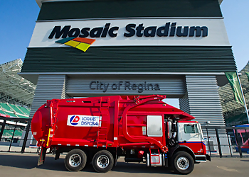 Loraas Disposal Loraas Disposal - Regina, SK Junk Removal - Truck Image