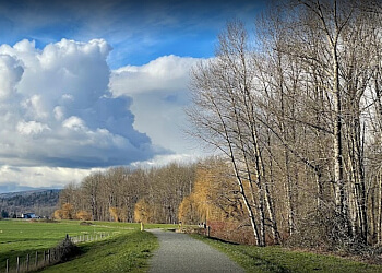 Abbotsford hiking trail Matsqui Trail Regional Park