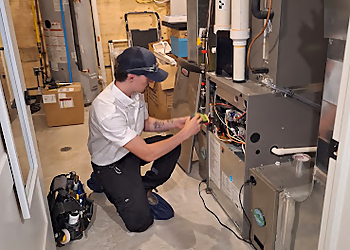 M & K Heating and Air Conditioning - London, ON Services Cvc - Repair Process Image