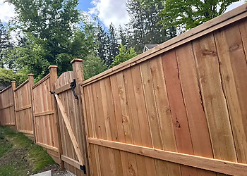 Delta fencing contractor M&M Cedar Fencing