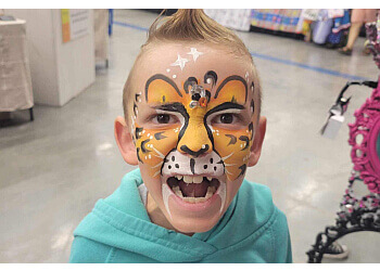 Prince George face painting MP Makeup Artistry