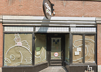 Quebec juice bar Mango tea