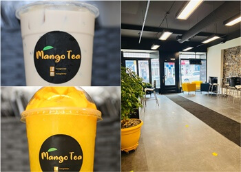 Quebec juice bar Mango tea