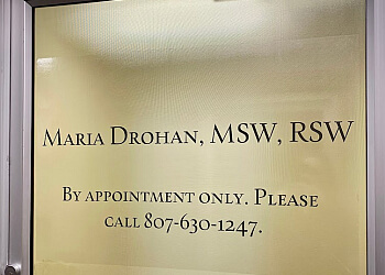 Thunder Bay marriage counselling Maria Drohan, MSW, RSW, RMFT