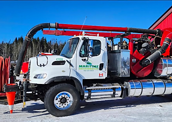 Maritime Environmental Maritime Environmental - Fredericton, NB Services De Fosses Septiques - Truck Image