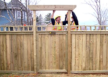 Fredericton fencing contractor Maritime Fence
