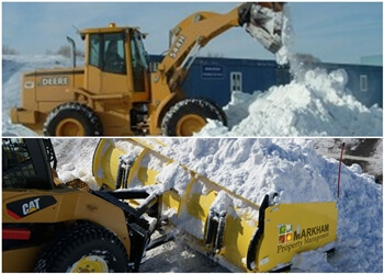 Markham snow removal Markham Property Management