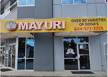 Surrey vegetarian restaurant Mayuri Indian Cuisine