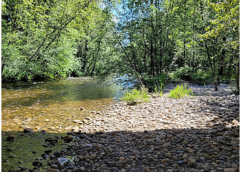 Port Coquitlam landmark McAllister Foot Bridge