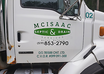 McIsaac Septic Pumping & Drain Service Ltd. McIsaac Septic Pumping & Drain Service Ltd. - Halton Hills, ON Septic Tank Services - Service Vehicle Image