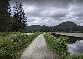 Coquitlam hiking trail Minnekhada Regional Park