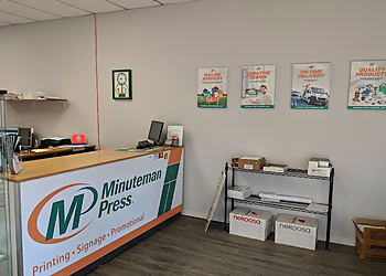 New Westminster sign company Minuteman Press International, Inc.