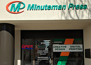 Minuteman Press International, Inc. New Westminster sign company Minuteman Press International, Inc.